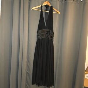 Black Halter Dress